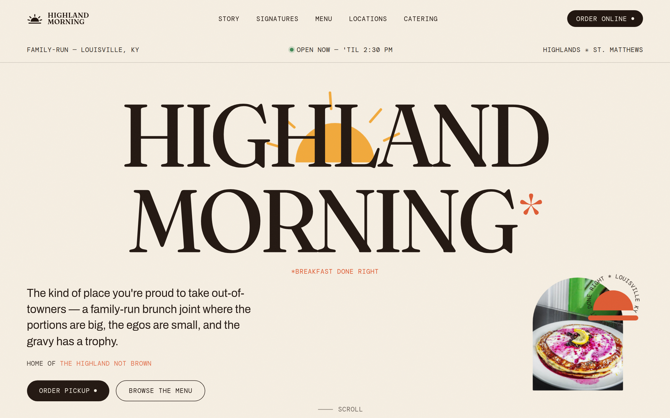 Highland Morning